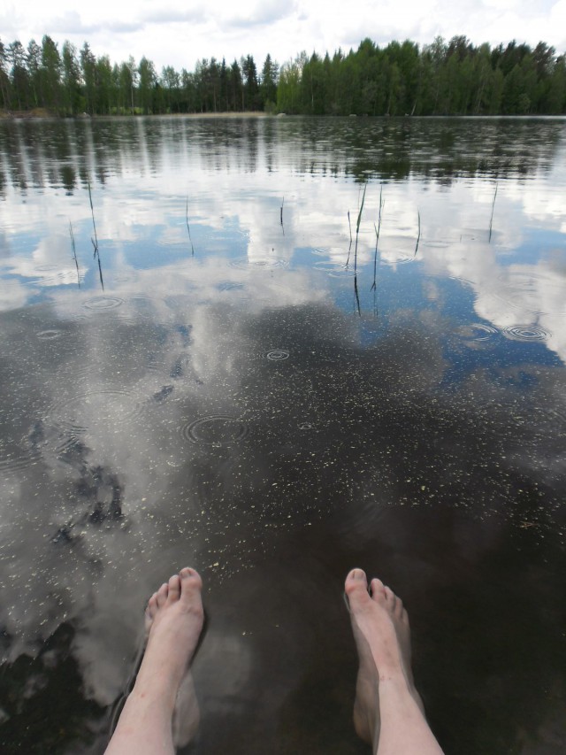 Valokuvasuurennoksenakin seinälläni oleva "Hetki"