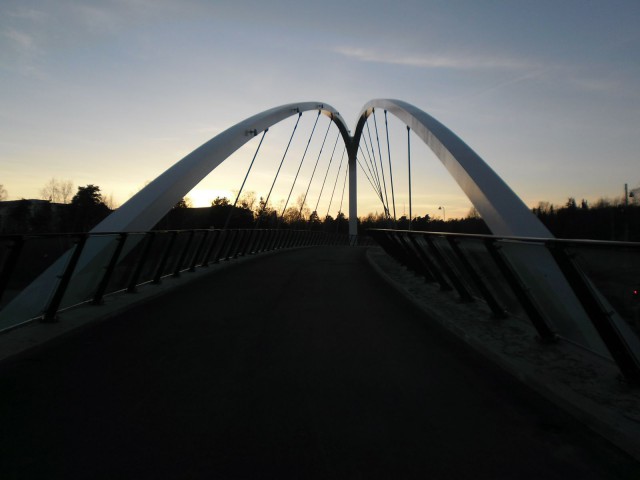 Silta Auroran sairaalan kupeessa, Helsinki