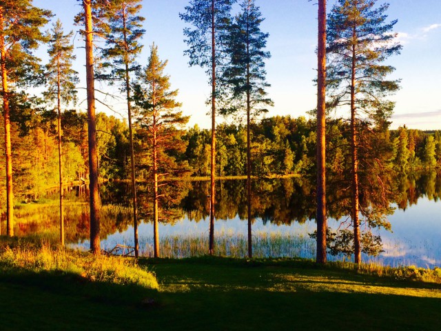 Heinäkuun hiljaisuus.