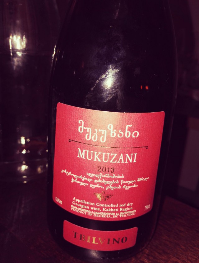 Georgialaista punaviiniä, nam!