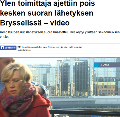 Nuppu niputettuna - niskalenkissä ulos