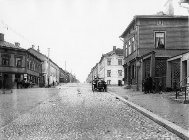 Kallion Kolmaslinja vuonna 1916.