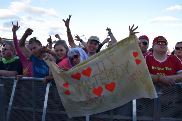 ...ja faneja riitti.