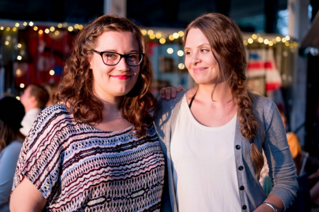 Yrittäjät Jenny Närhinen ja Maiju Sundvall.