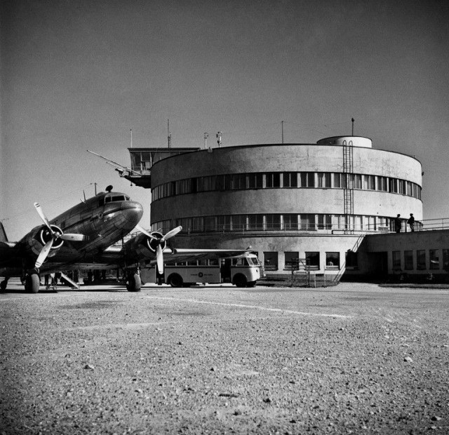 Malmin lentoasema 1949.