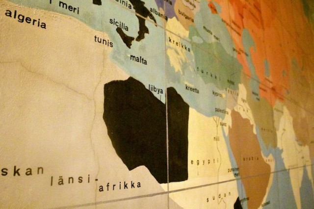 Kartta kiinnostaa ja herättää paljon keskustelua