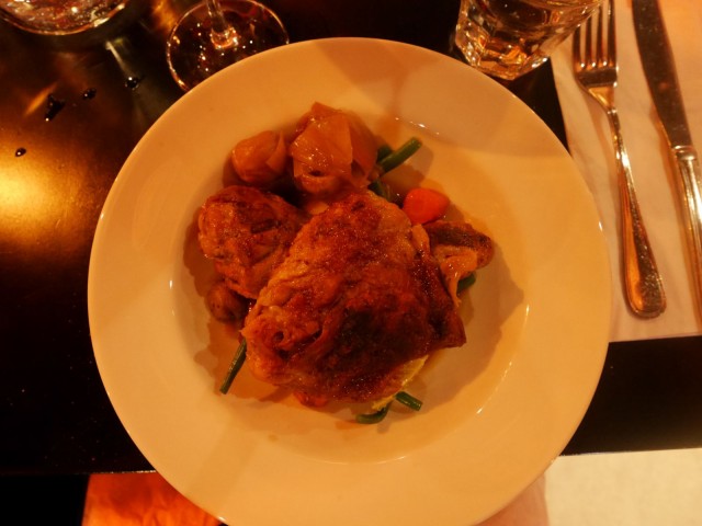 Viskilän herkullista kukkoa viinissä