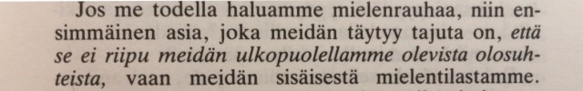 Mielenrauha. Tämä hetki. Hyväksyminen.