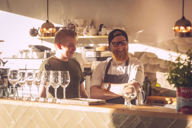 Kuoren henksulla on aina hyvä meininki!