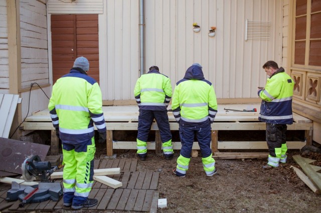 Kuva sarjasta "Vankityö", Miikka Pirinen