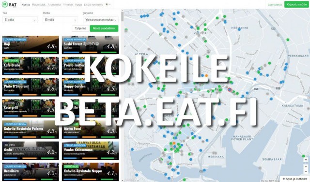 Tässä se nyt on: uusi Eat ensimmäistä kertaa livenä!