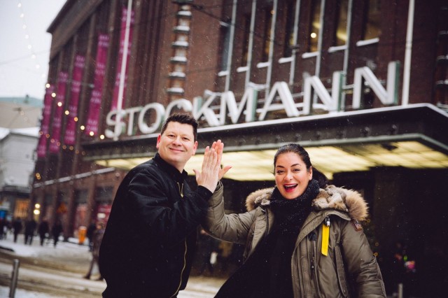 Alex Nieminen ja Viviane Kallio.