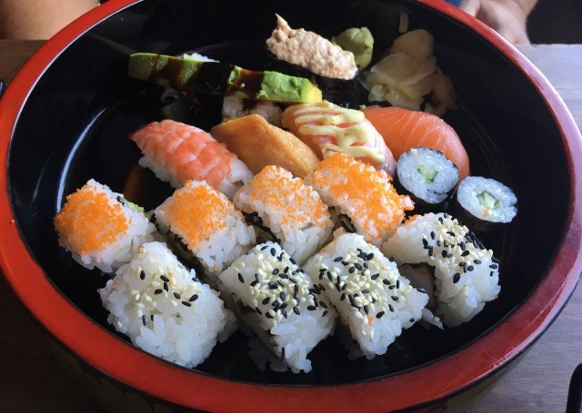 Aina on aikaa sushille!