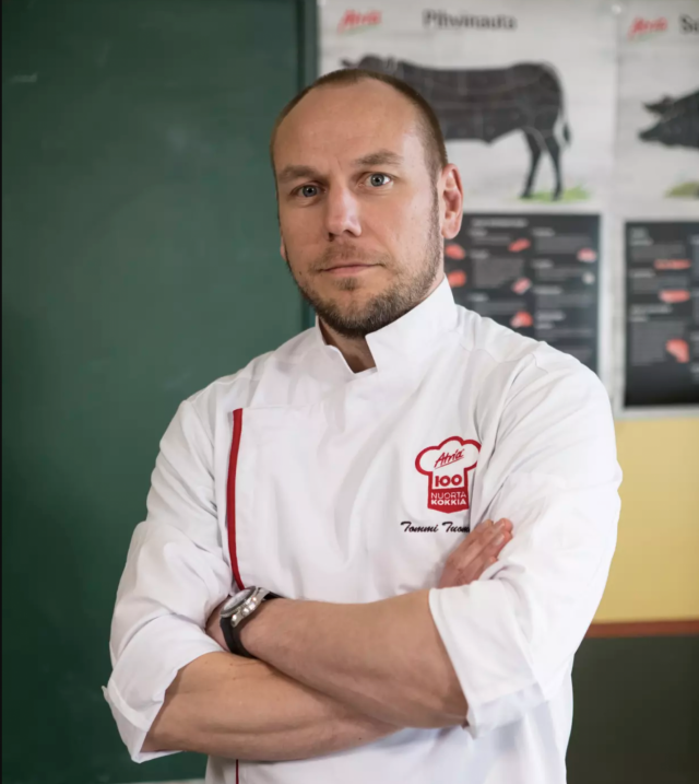 Tommi Tuominen aloittaa Atria 100 Nuorta Kokkia koulutusohjelman johtajana.