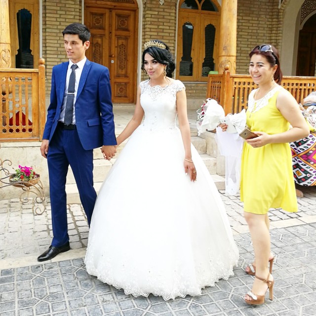 Hääpari Bukharassa