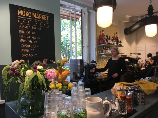 Moko Marketista saa myös raikkaita cocktaileja.