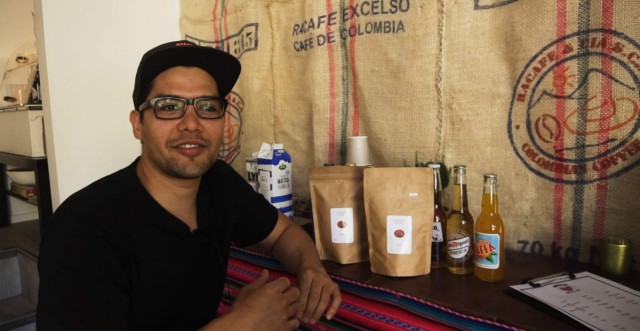 Felipe Sarmienton kahvilasta saa myös viinejä ja oluita.