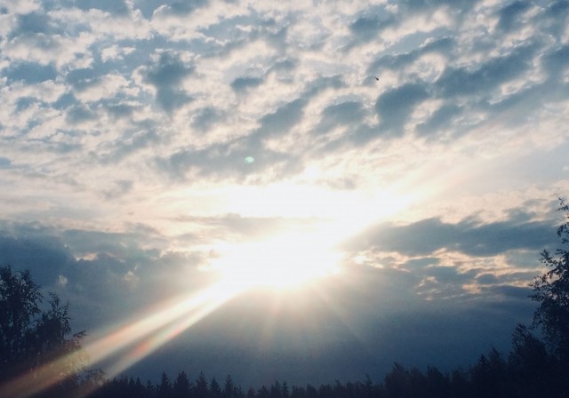 Jokainen uusi aamu, on uusi mahdollisuus. Kyse kun lopulta on, vain tästä päivästä.