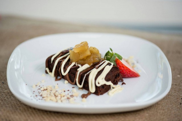 Ravintola Porvoo Golf: Sweet Rocky Birdie Suklaakakku