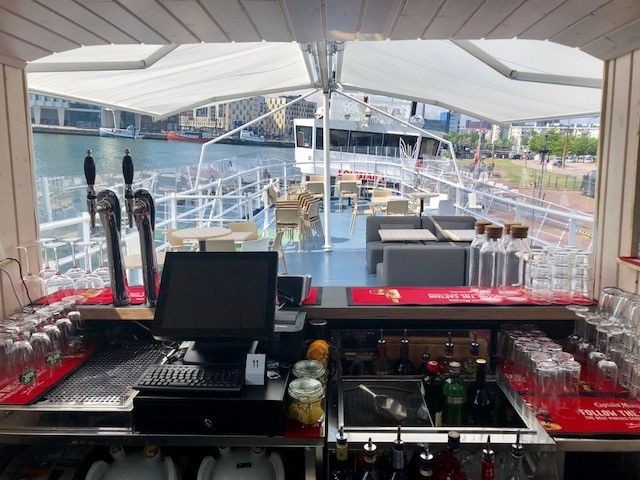 Vernaan on helppo piipahtaa lasilliselle.