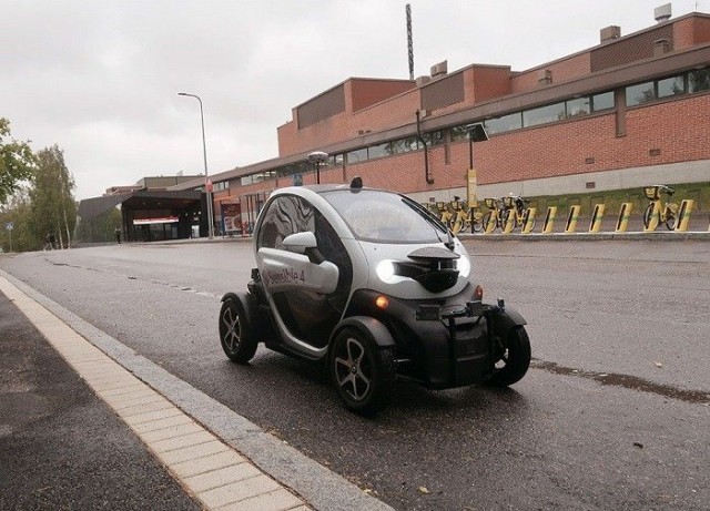 Tällaiset veijarit pörräävät Otaniemen kaduilla.