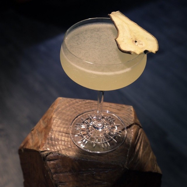 Piscoa, limeä ja päärynää sisältävä No Disco without Pisco on yksi Mika Koivulan henkilökohtaisista suosikeista.