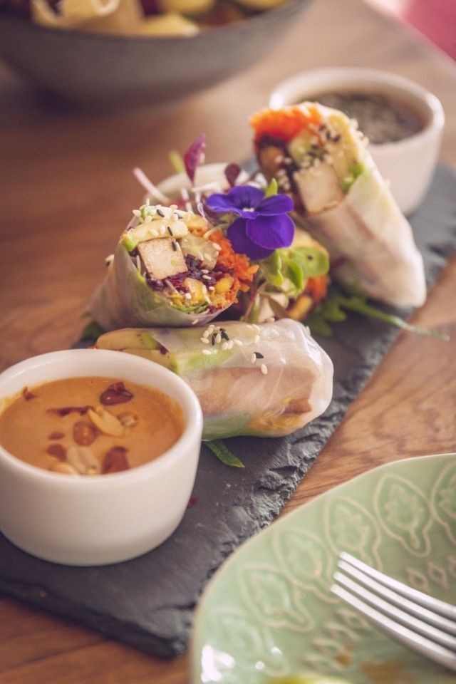 Kuoren summer rolls -annos on sopivan kokoinen ja siinä on tasapainoiset selkeät maut.