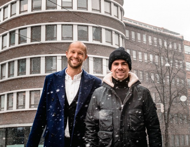 Andu Westerholm ja Matti Sarkkinen tuovat Sushibar + Winen Kallioon.