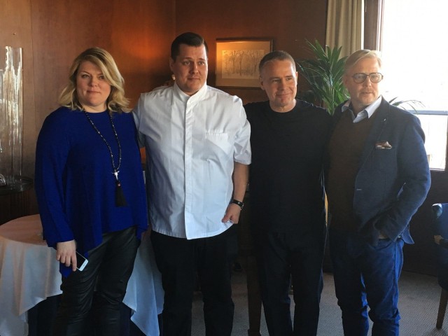 Helena Puolakka, Eero Vottonen, Saku Tuominen ja Jyrki Sukula aikovat nostaa Savoyn ja Palacen maailman huipulle.