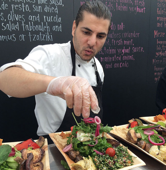 Levantin mezet toimivat loistavasti myös festareilla.