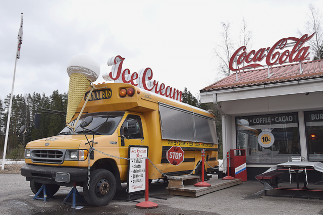 Bus Burger ei ole aivan tavallinen burgeripaikka.