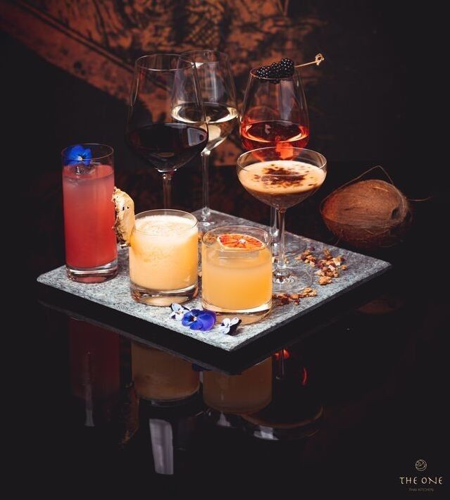 The One Thai Kitchenin cocktailit on kehitetty yhdessä baarimestarin kanssa.