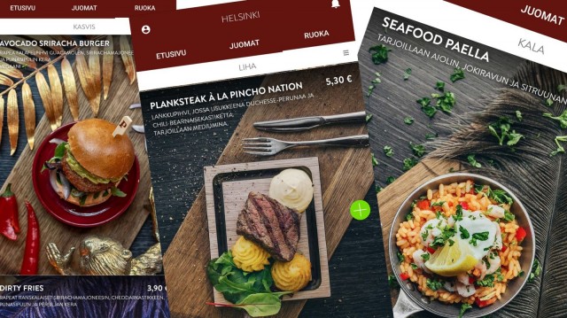 Pincho Nationissa tilaukset tehdään kännykkäsovelluksella.