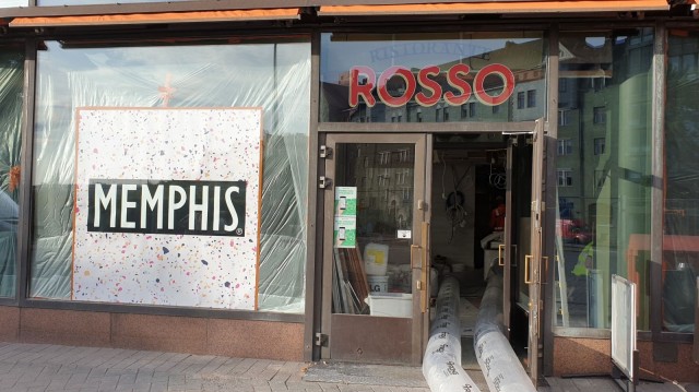 Ympyrätalon Rossosta muotoutuu Memphis.