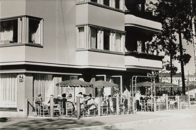 Lehtovaaran terassi vuonna 1941