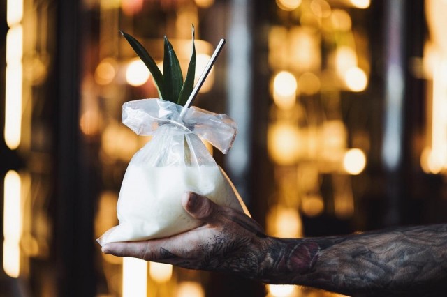 Piña colada sai Bardemissa hieman erikoisemman muodon.