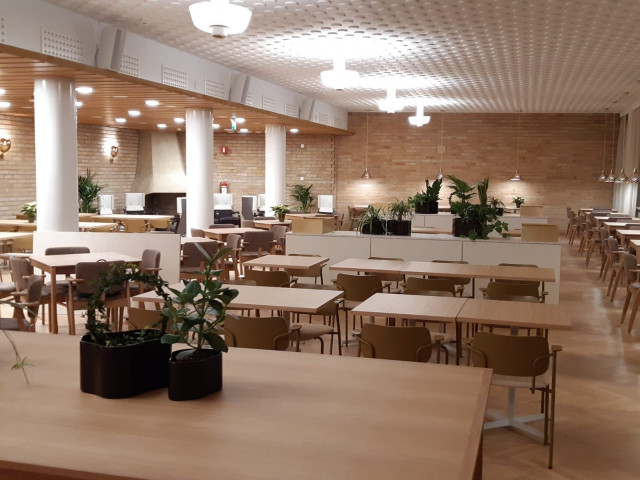 Ravintolassa on 120 asiakaspaikkaa.