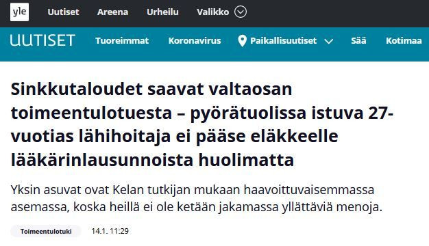 Ei mikään yksittäistapaus-