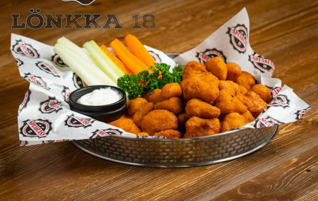 Kukkakaalisiivet taltuttavat naposteluhimon.