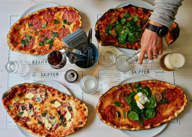 Skifferin pizzat tunnetaan laajalti.