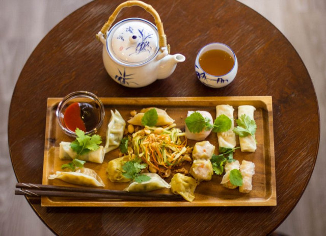 Bumi Cafesta löytyy muun muassa dim sumeja.