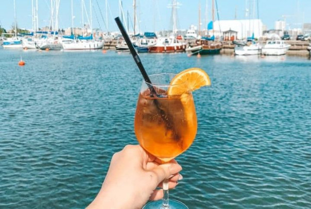 Bistro Telakassa maisemat ovat enemmän kuin kohdillaan.