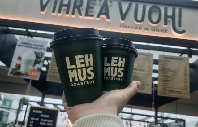 Vihreä Vuohi panostaa kahvin laatuun.