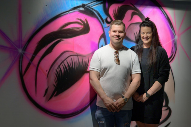 Teemu Koskinen ja Laura Vidgren ovat uuden Supper Clubin yrittäjät.