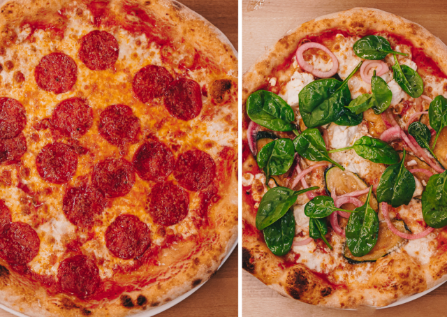 Kympillä pääsee nyt testaamaan myös uuden UUNI-ravintolan pizzoja.