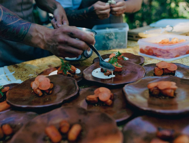 Nielussa fine dining tuodaan keskelle suomalaista metsää.