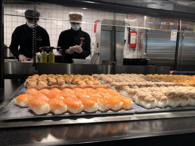 Itsudemon sushit ovat rantautuneet Prisma Kaareen.