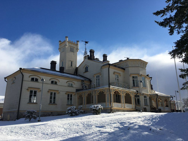 Talin kartanoon voi piipahtaa vaikka päiväkävelyllä.