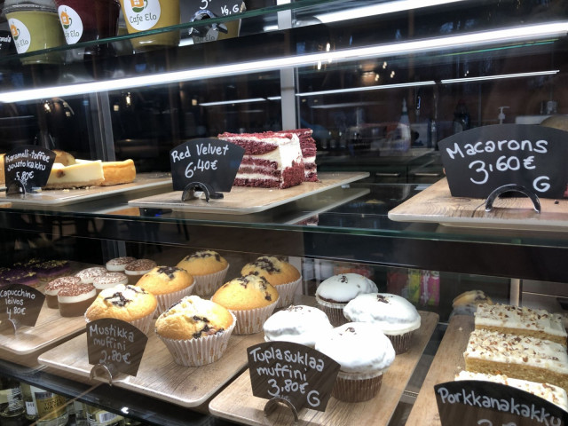 Kahvilatuotteilla saa suun makeaksi!