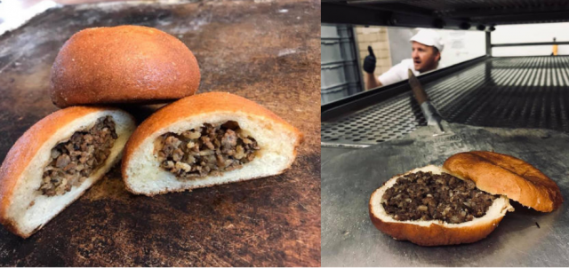 Leipomo Väyrysen lihiksissä ei tingitä täytteistä.